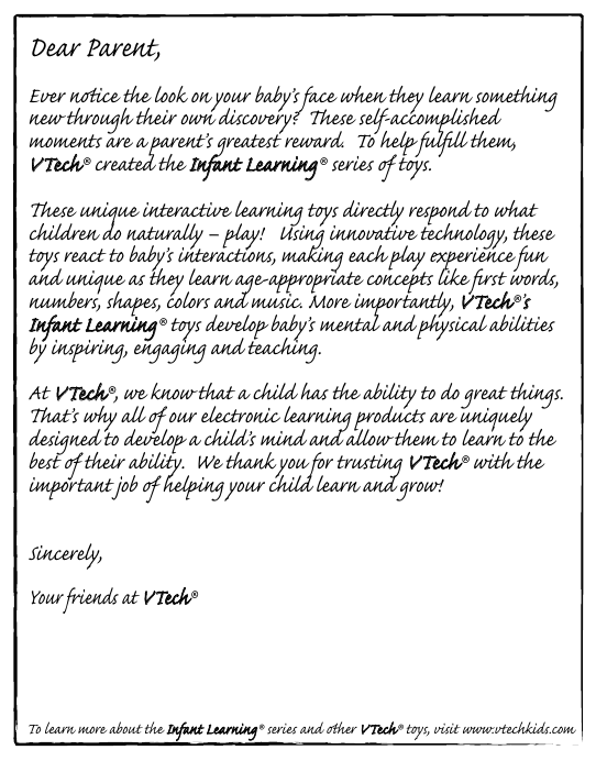 Page 2 of 11 - Vtech Vtech-Light-Up-Learning-Turtle-Owners-Manual-  Vtech-light-up-learning-turtle-owners-manual