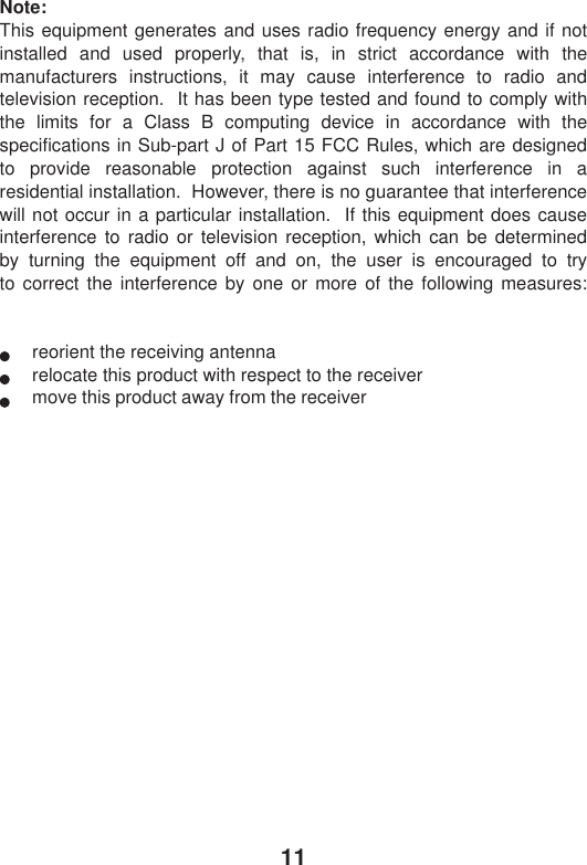 Page 12 of 12 - Vtech Vtech-Mini-Wizard-Owners-Manual- Mini Wizard  Vtech-mini-wizard-owners-manual