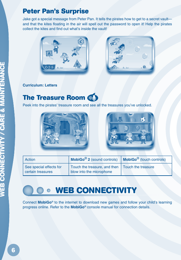 Page 7 of 10 - Vtech Vtech-Mobigo-Cartridge-Jake-And-The-Never-Land-Pirates-Owners-Manual-  Vtech-mobigo-cartridge-jake-and-the-never-land-pirates-owners-manual
