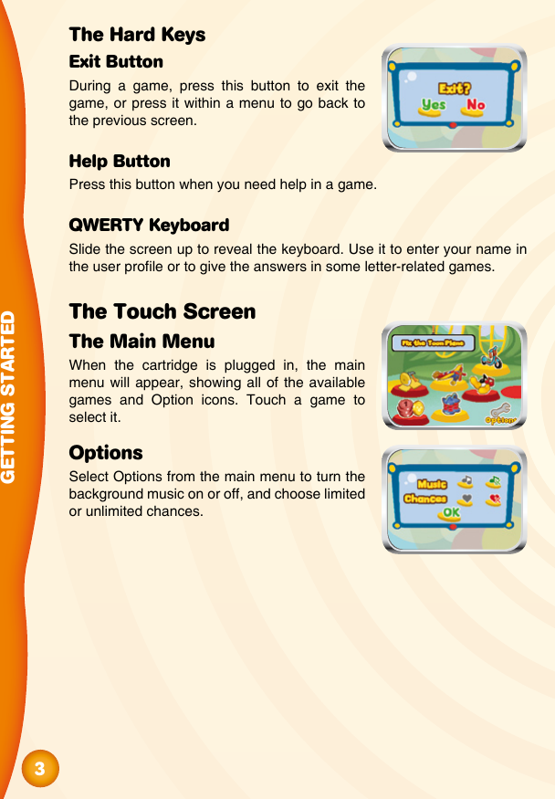 Page 4 of 10 - Vtech Vtech-Mobigo-Software-Cartridge-Mickey-Mouse-Clubhouse-Owners-Manual-  Vtech-mobigo-software-cartridge-mickey-mouse-clubhouse-owners-manual