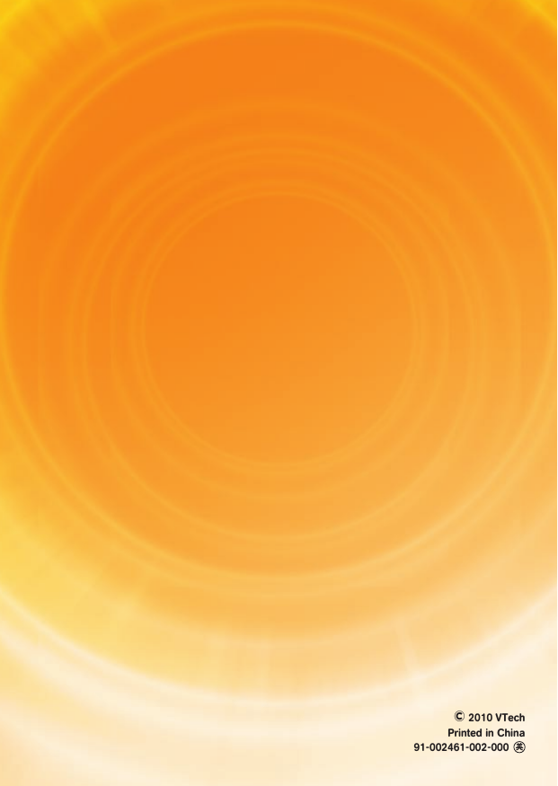 Page 10 of 10 - Vtech Vtech-Mobigo-Software-Cartridge-Toy-Story-3-Owners-Manual-  Vtech-mobigo-software-cartridge-toy-story-3-owners-manual