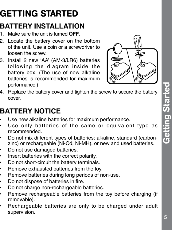 Page 5 of 10 - Vtech Vtech-Nest-And-Learn-Animals-Owners-Manual-  Vtech-nest-and-learn-animals-owners-manual