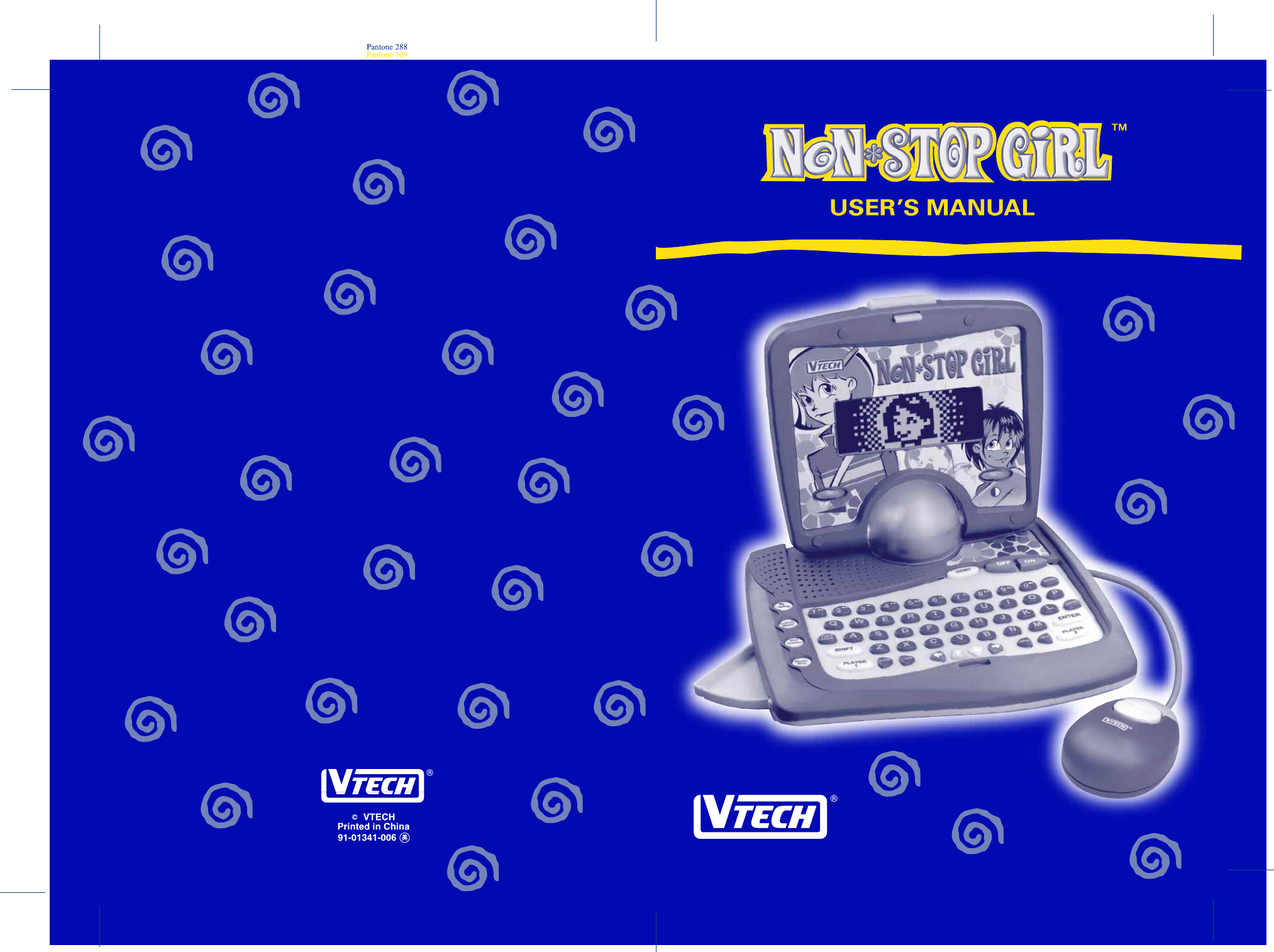 Vtech Non Stop Girl Owners Manual 339 I/M