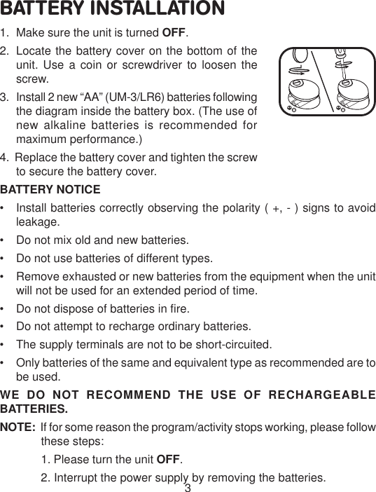 Page 3 of 7 - Vtech Vtech-Peek-A-Boo-Ball-Owners-Manual- Peek-A-Boo Ball  Vtech-peek-a-boo-ball-owners-manual