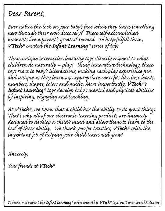 Page 2 of 10 - Vtech Vtech-Pour-And-Float-Froggy-Owners-Manual-  Vtech-pour-and-float-froggy-owners-manual