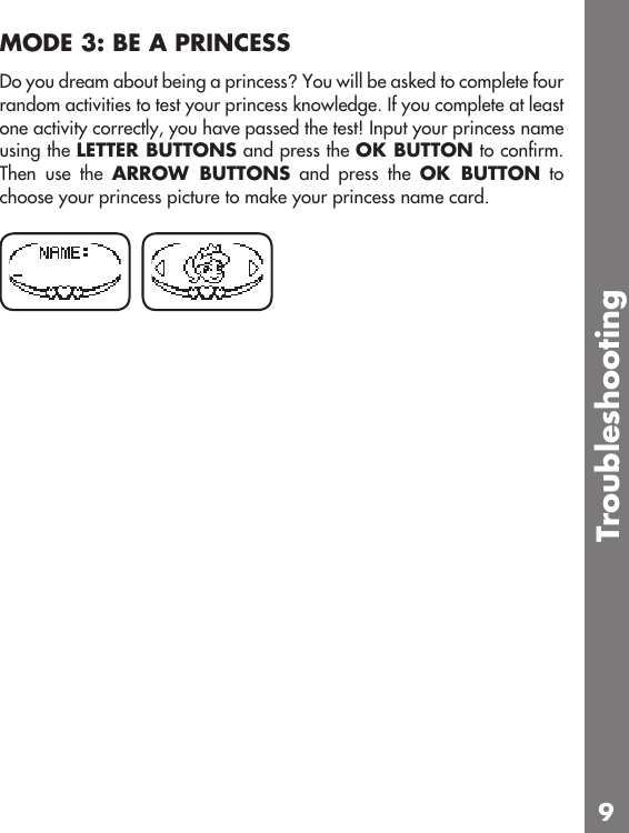 Page 10 of 12 - Vtech Vtech-Princess-Magical-Learn-And-Go-Owners-Manual-  Vtech-princess-magical-learn-and-go-owners-manual