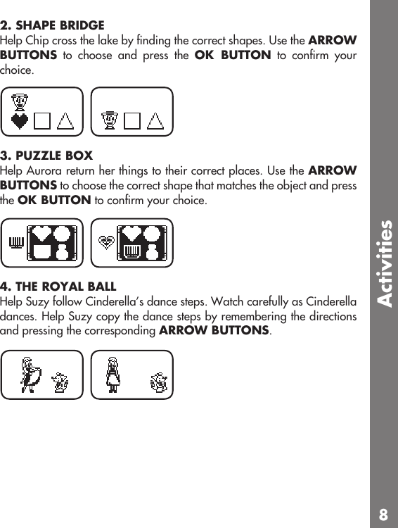 Page 9 of 12 - Vtech Vtech-Princess-Magical-Learn-And-Go-Owners-Manual-  Vtech-princess-magical-learn-and-go-owners-manual