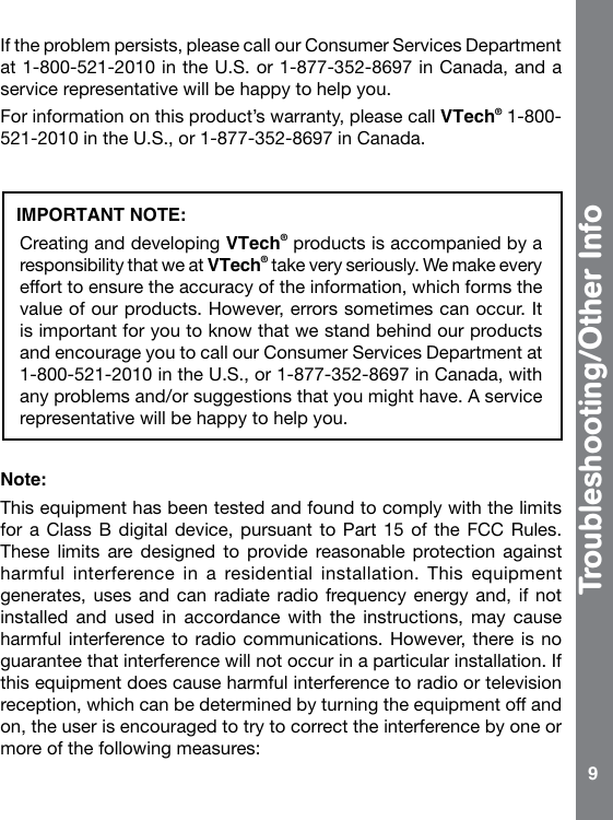 Page 9 of 10 - Vtech Vtech-Roll-And-Learn-Turtle-Owners-Manual-  Vtech-roll-and-learn-turtle-owners-manual