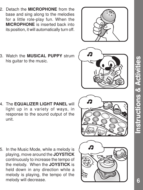 Page 7 of 10 - Vtech Vtech-Sing-And-Discover-Piano-Owners-Manual- Sing & Discover Piano  Vtech-sing-and-discover-piano-owners-manual