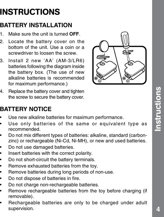 Page 5 of 12 - Vtech Vtech-Sliding-Songs-Bead-Maze-Owners-Manual-  Vtech-sliding-songs-bead-maze-owners-manual