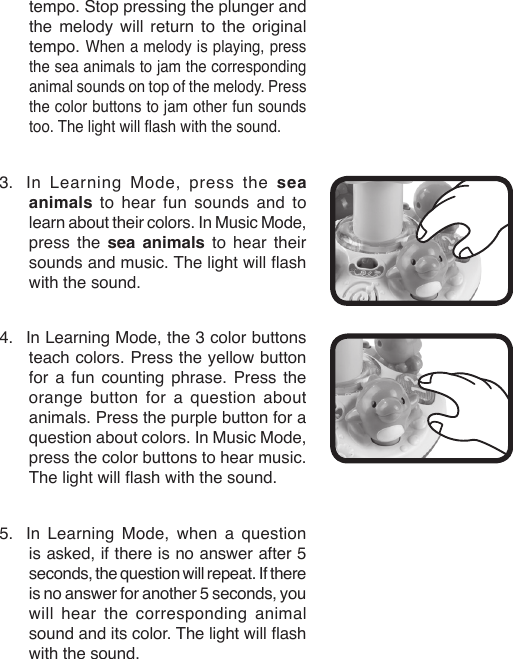 Page 7 of 10 - Vtech Vtech-Spin-And-Learn-Top-Owners-Manual-  Vtech-spin-and-learn-top-owners-manual