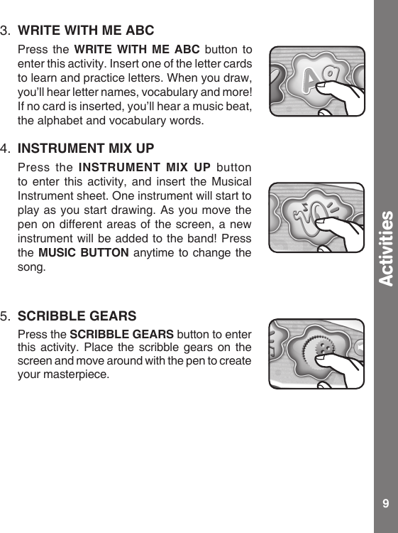 Page 10 of 12 - Vtech Vtech-Stencil-And-Learn-Studio-Owners-Manual-  Vtech-stencil-and-learn-studio-owners-manual