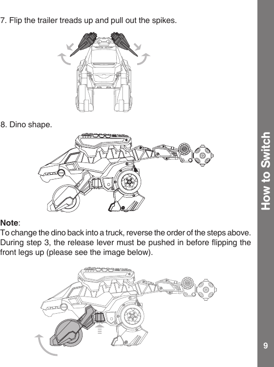 Page 10 of 12 - Vtech Vtech-Switch-And-Go-Dinos-Attila-The-Ankylosaurus-Owners-Manual-  Vtech-switch-and-go-dinos-attila-the-ankylosaurus-owners-manual