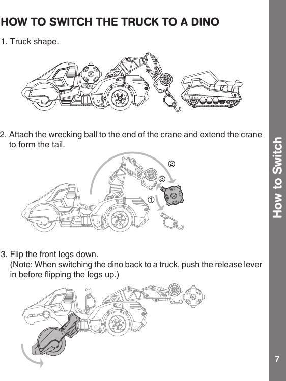Page 8 of 12 - Vtech Vtech-Switch-And-Go-Dinos-Attila-The-Ankylosaurus-Owners-Manual-  Vtech-switch-and-go-dinos-attila-the-ankylosaurus-owners-manual