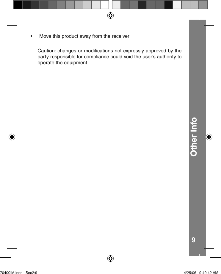 Page 10 of 10 - Vtech Vtech-Touch-And-Discover-Animal-Home-Owners-Manual- 704manual AW  Vtech-touch-and-discover-animal-home-owners-manual