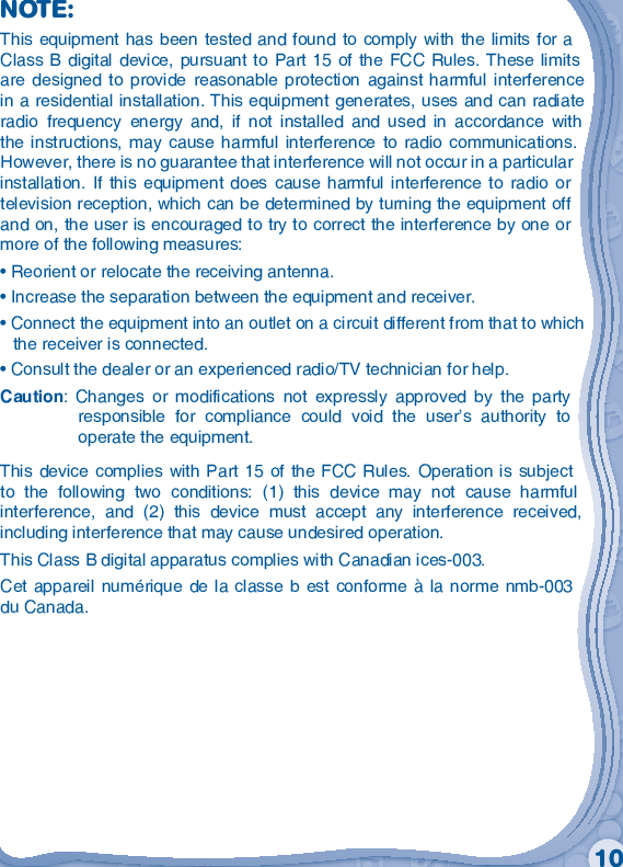 Page 12 of 12 - Vtech Vtech-V-Reader-Cartridge-Madagascar-3-Clearance-Owners-Manual-  Vtech-v-reader-cartridge-madagascar-3-clearance-owners-manual