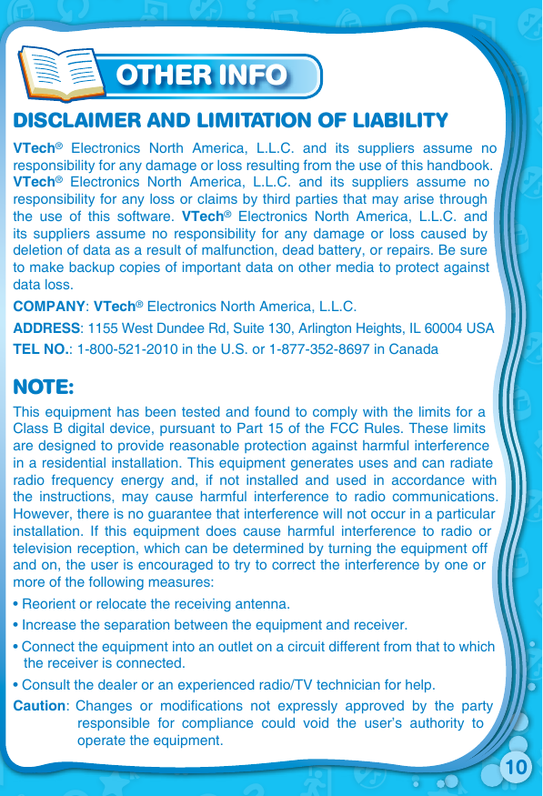 Page 11 of 12 - Vtech Vtech-V-Reader-Cartridge-Tangled-Clearance-Owners-Manual-  Vtech-v-reader-cartridge-tangled-clearance-owners-manual