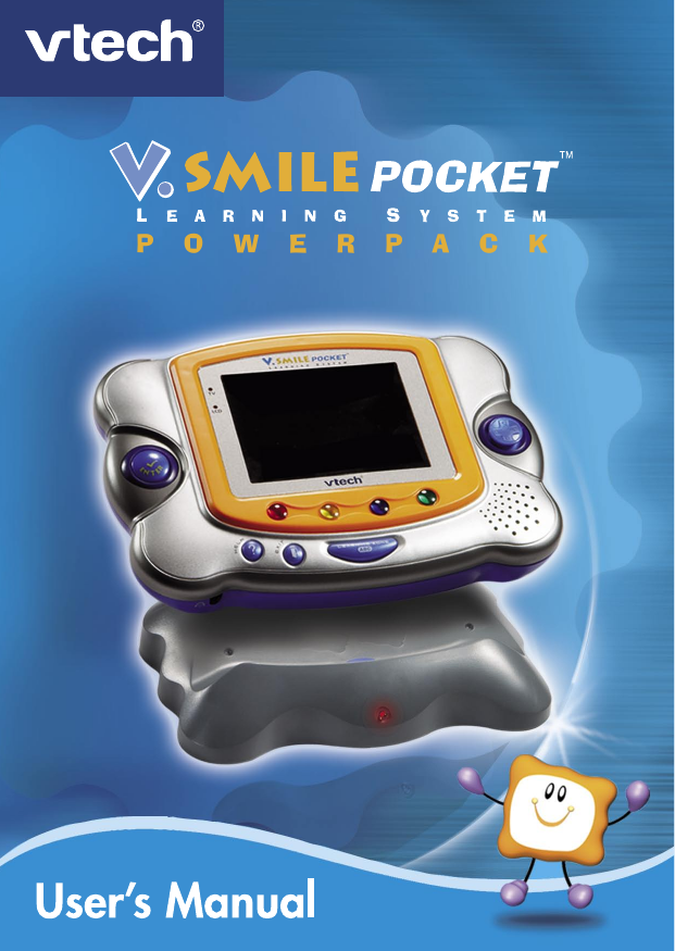 Used Vtech VSmile V.Smile Pocket Battery Cover ~ For Those Using Battery Pack