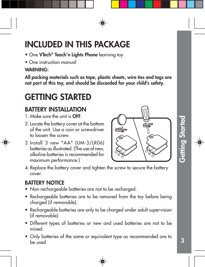 Page 4 of 8 - Vtech Vtech-Winnie-The-Pooh-Sort-N-Learn-Cart-Owners-Manual- 61960muop  Vtech-winnie-the-pooh-sort-n-learn-cart-owners-manual