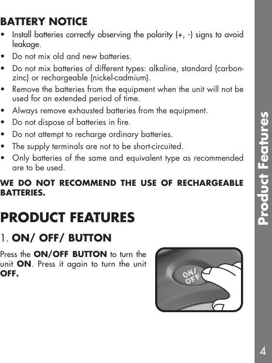 Page 5 of 12 - Vtech Vtech-Winnie-The-Pooh-Users-Manual-  Vtech-winnie-the-pooh-users-manual