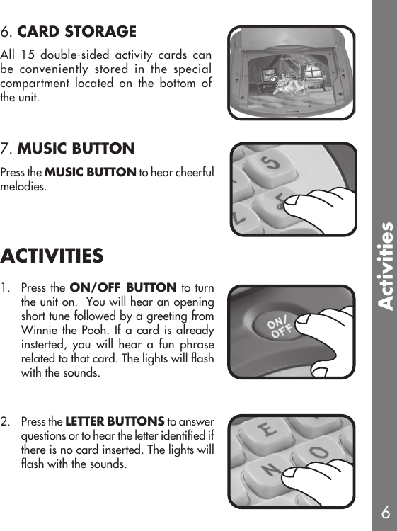 Page 7 of 12 - Vtech Vtech-Winnie-The-Pooh-Users-Manual-  Vtech-winnie-the-pooh-users-manual