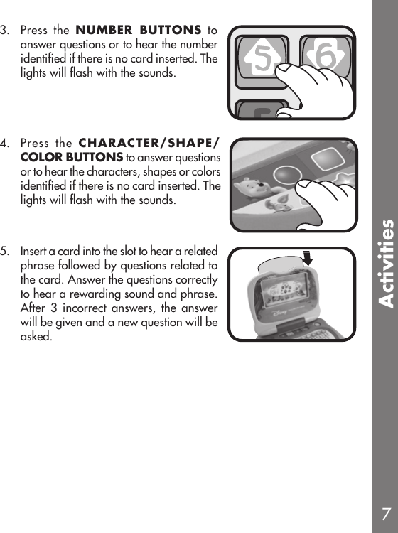 Page 8 of 12 - Vtech Vtech-Winnie-The-Pooh-Users-Manual-  Vtech-winnie-the-pooh-users-manual