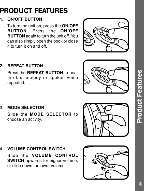 Page 5 of 12 - Vtech Vtech-Write-And-Learn-Letter-Book-Owners-Manual-  Vtech-write-and-learn-letter-book-owners-manual