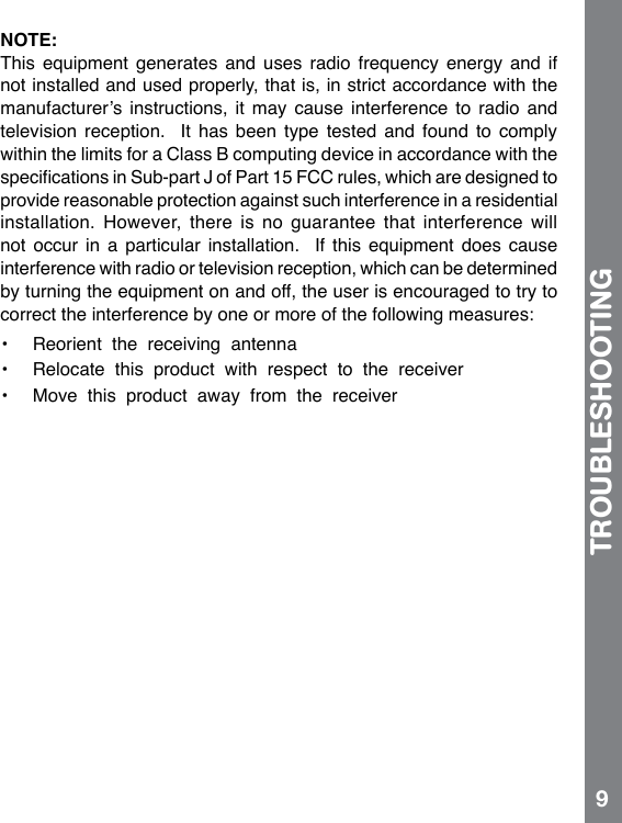 Page 10 of 10 - Vtech Vtech-Write-And-Learn-Touch-Tablet-Owners-Manual-  Vtech-write-and-learn-touch-tablet-owners-manual