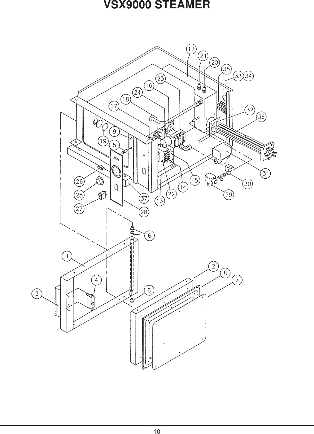 Page 10 of 12 - Vulcan-Hart Vulcan-Hart-Vsx-9000-Users-Manual-  Vulcan-hart-vsx-9000-users-manual
