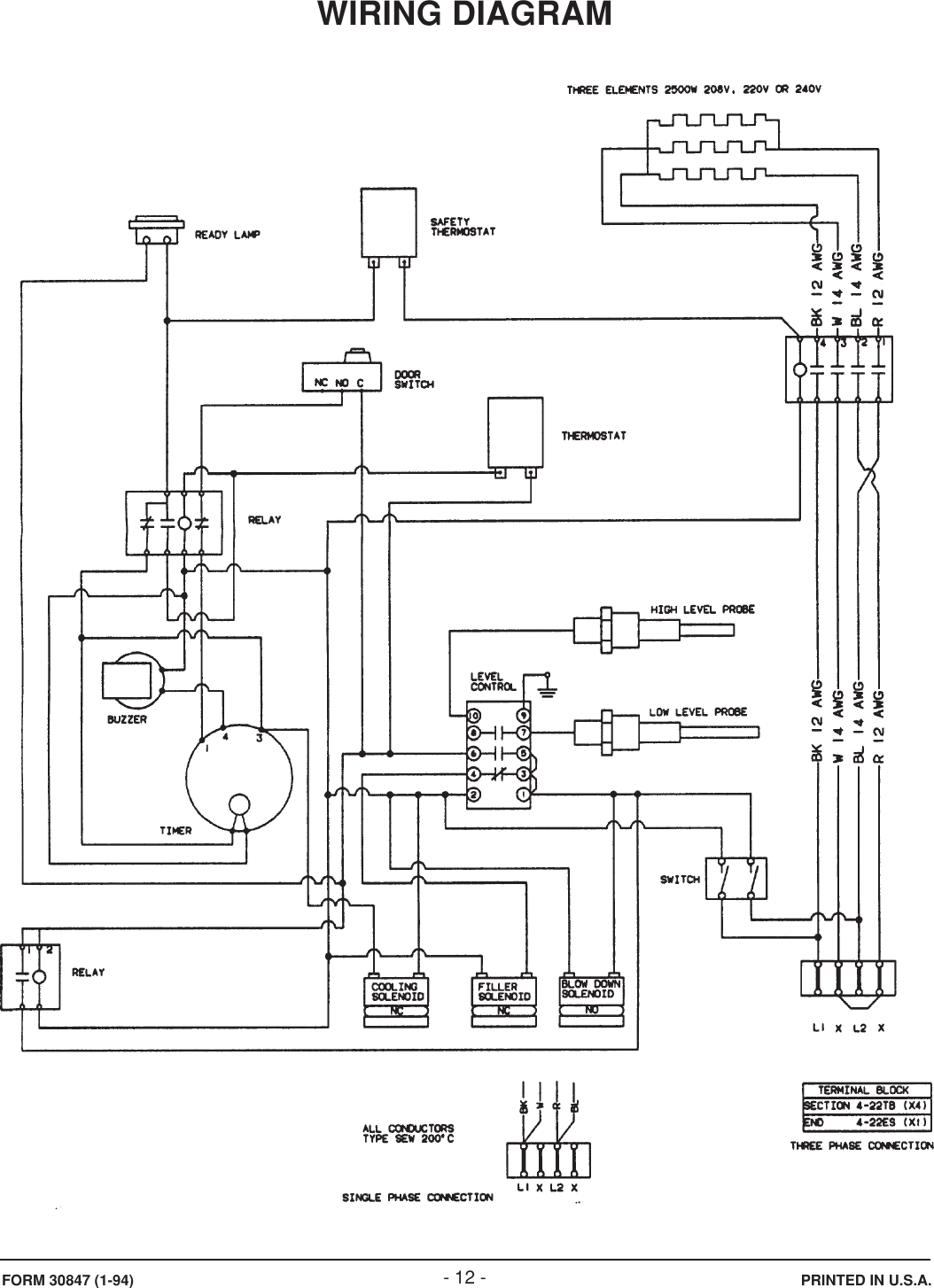 Page 12 of 12 - Vulcan-Hart Vulcan-Hart-Vsx-9000-Users-Manual-  Vulcan-hart-vsx-9000-users-manual
