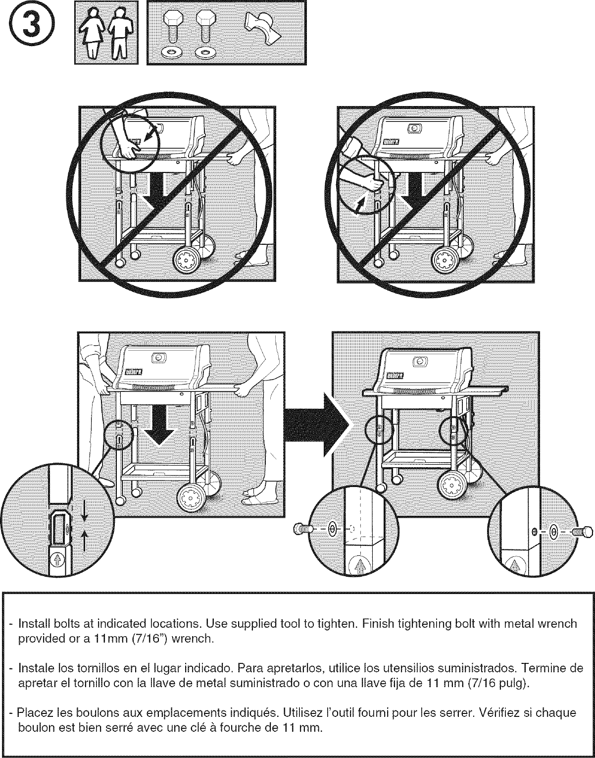 Page 4 of 7 - WEBER  Grill, Gas Manual L0612379