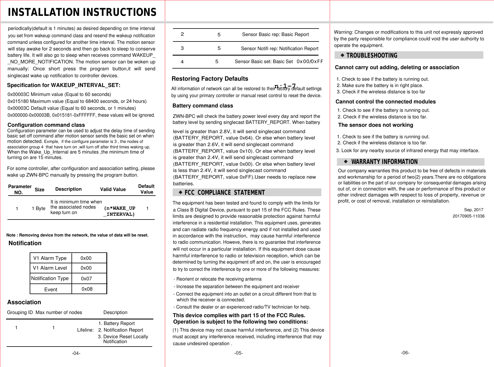 Page 2 of WENZHOU MTLC ELECTRIC APPLIANCES BPC Ceiling Mounted PIR Motion Sensor User Manual 