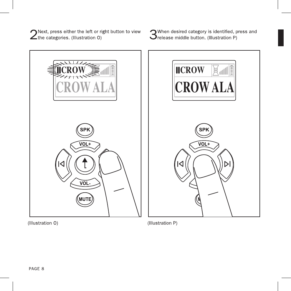 CROWCROW ALACROWCROW ALA