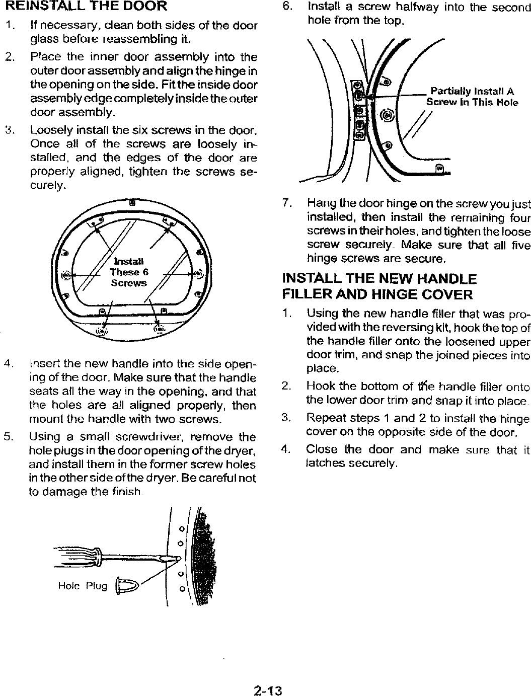 Page 4 of 4 - WHIRLPOOL  Residential Dryer Manual L0303306