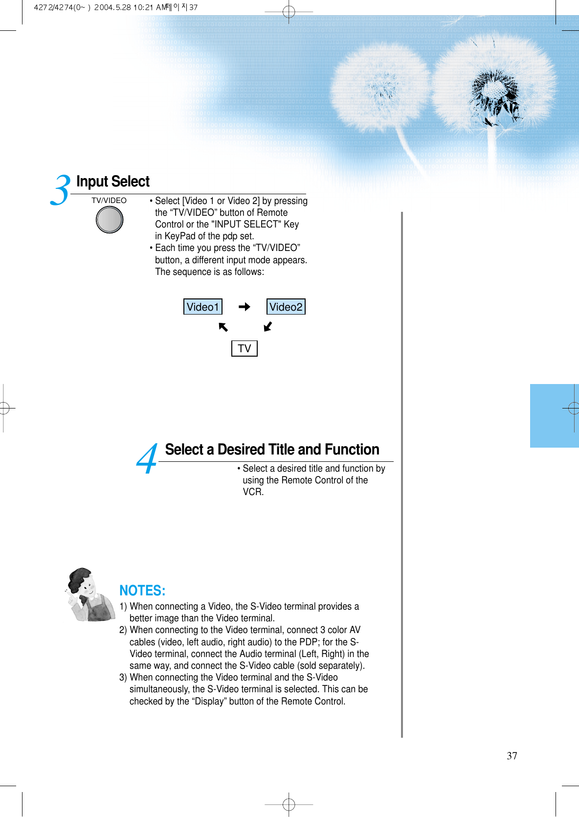 Page 17 of WINIA Electronics DPN4274NH 42 Inches Plasma Display Panel User Manual 3