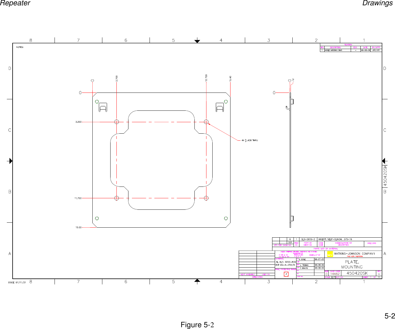 Repeater Drawings5-2Figure 5-2
