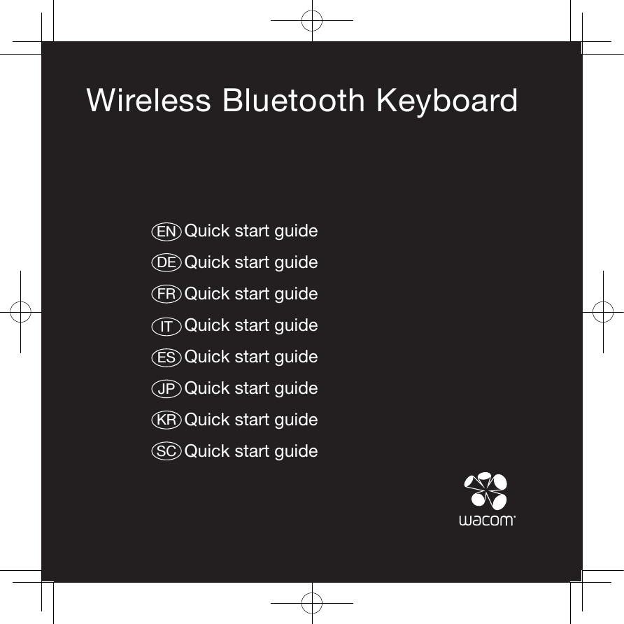 Wireless Bluetooth KeyboardQuick start guideQuick start guideQuick start guideQuick start guideQuick start guideQuick start guideQuick start guideQuick start guideENDEFRITESJPKRSC