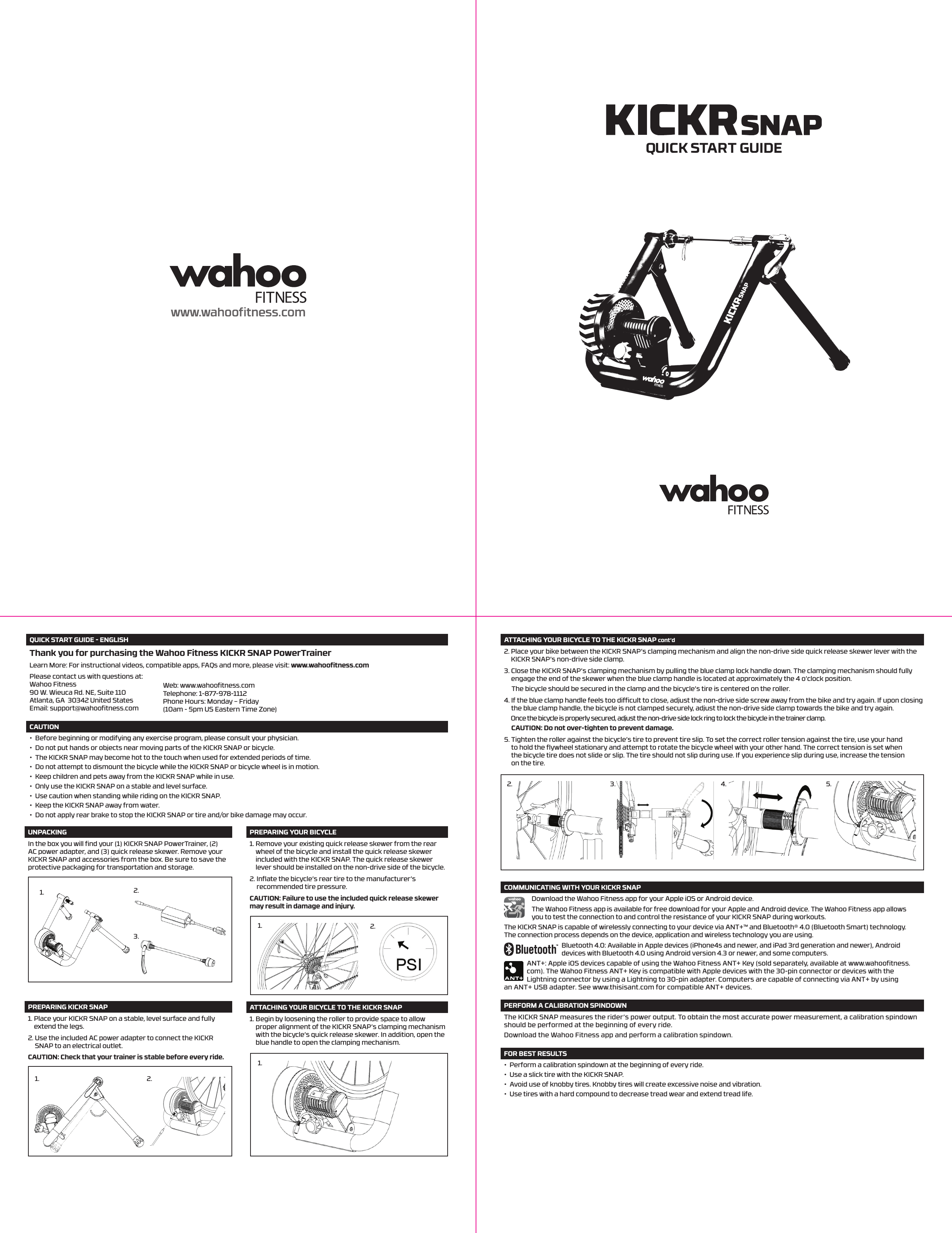 wahoo kickr snap quick release skewer