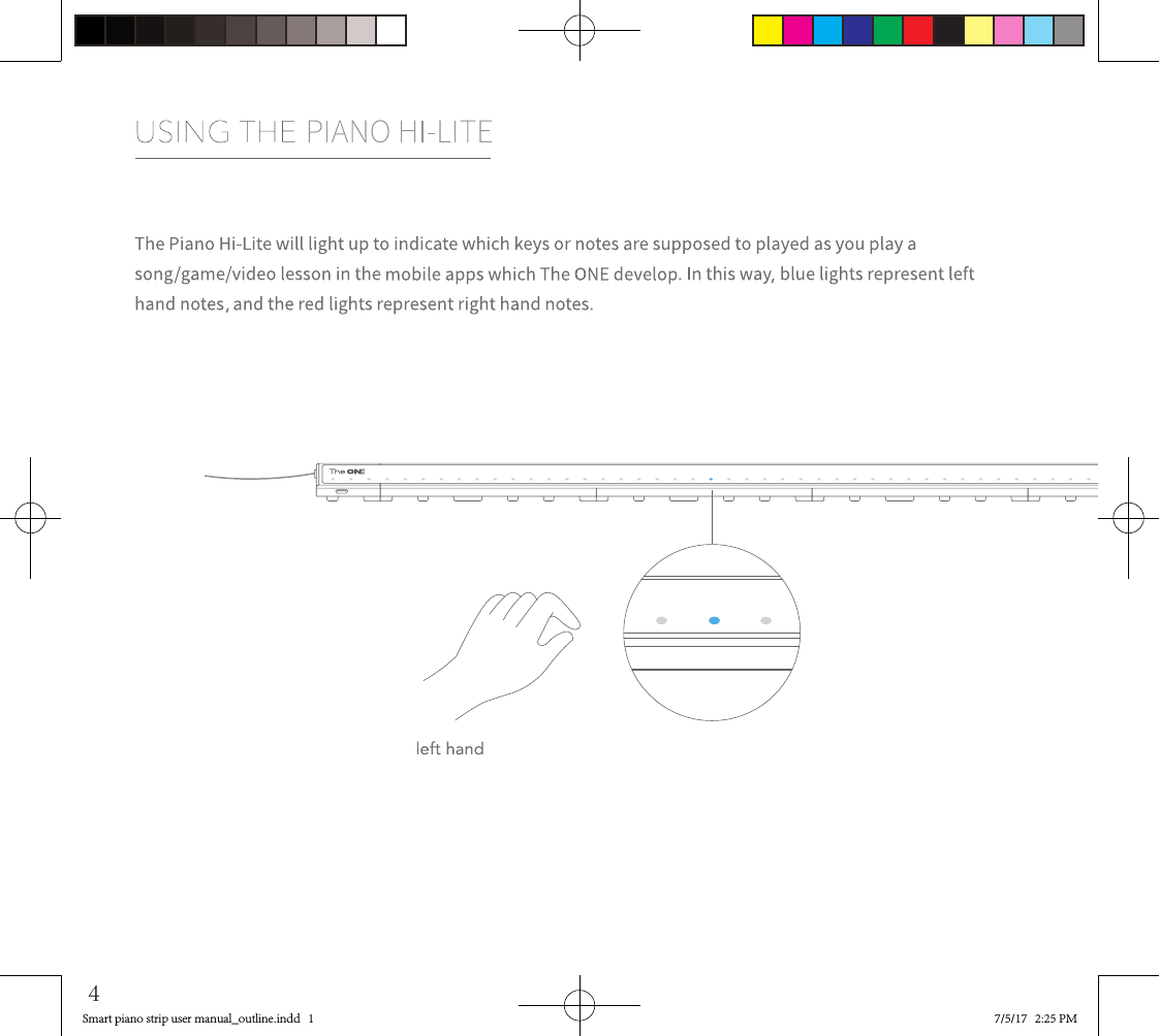 Smart piano strip user manual_outline.indd   1 7/5/17   2:25 PM4