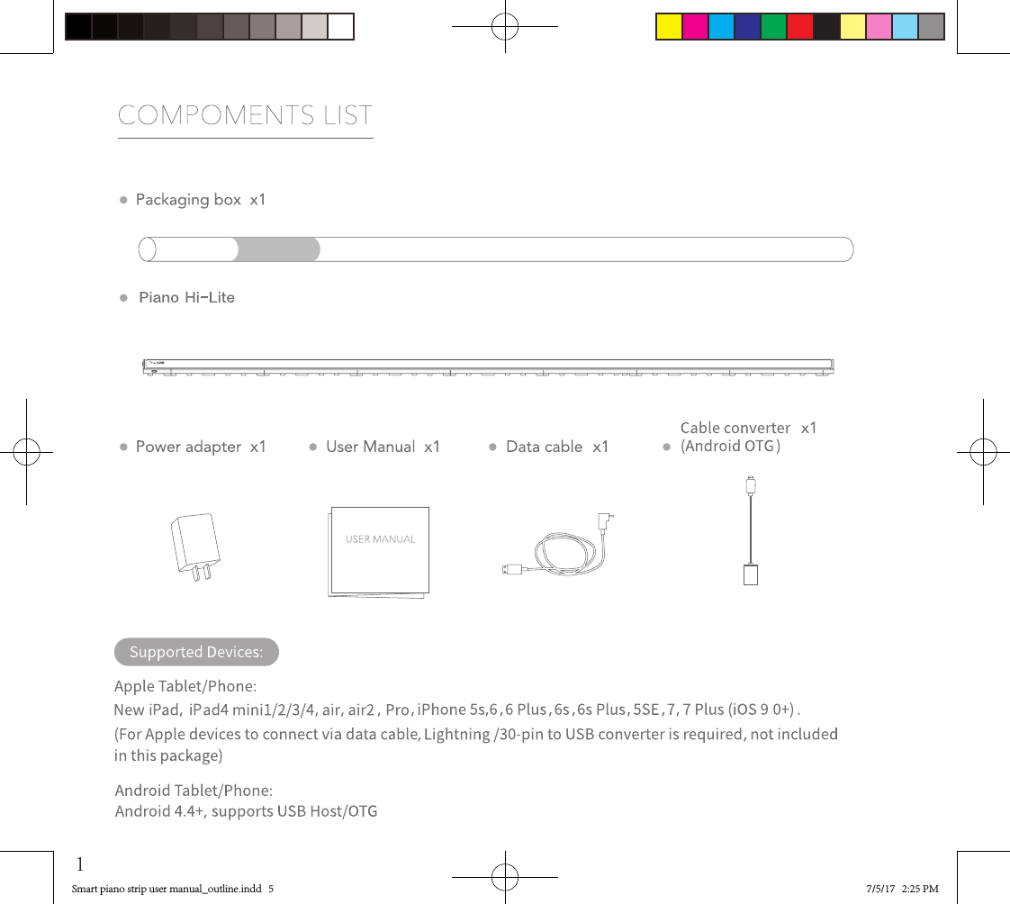 Smart piano strip user manual_outline.indd   5 7/5/17   2:25 PM1