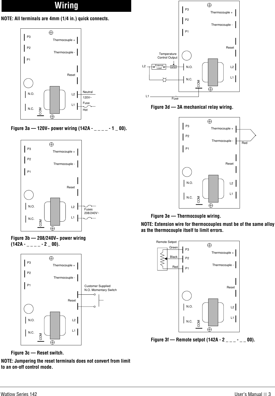 Page 3 of 8 - Watlow-Electric Watlow-Electric-Series-142-Users-Manual- 142AE_E  Watlow-electric-series-142-users-manual