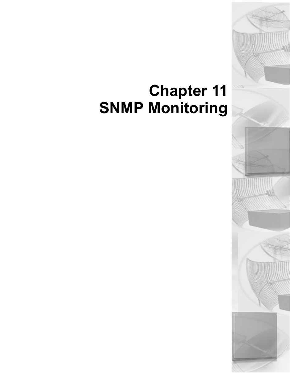 Chapter 11SNMP Monitoring
