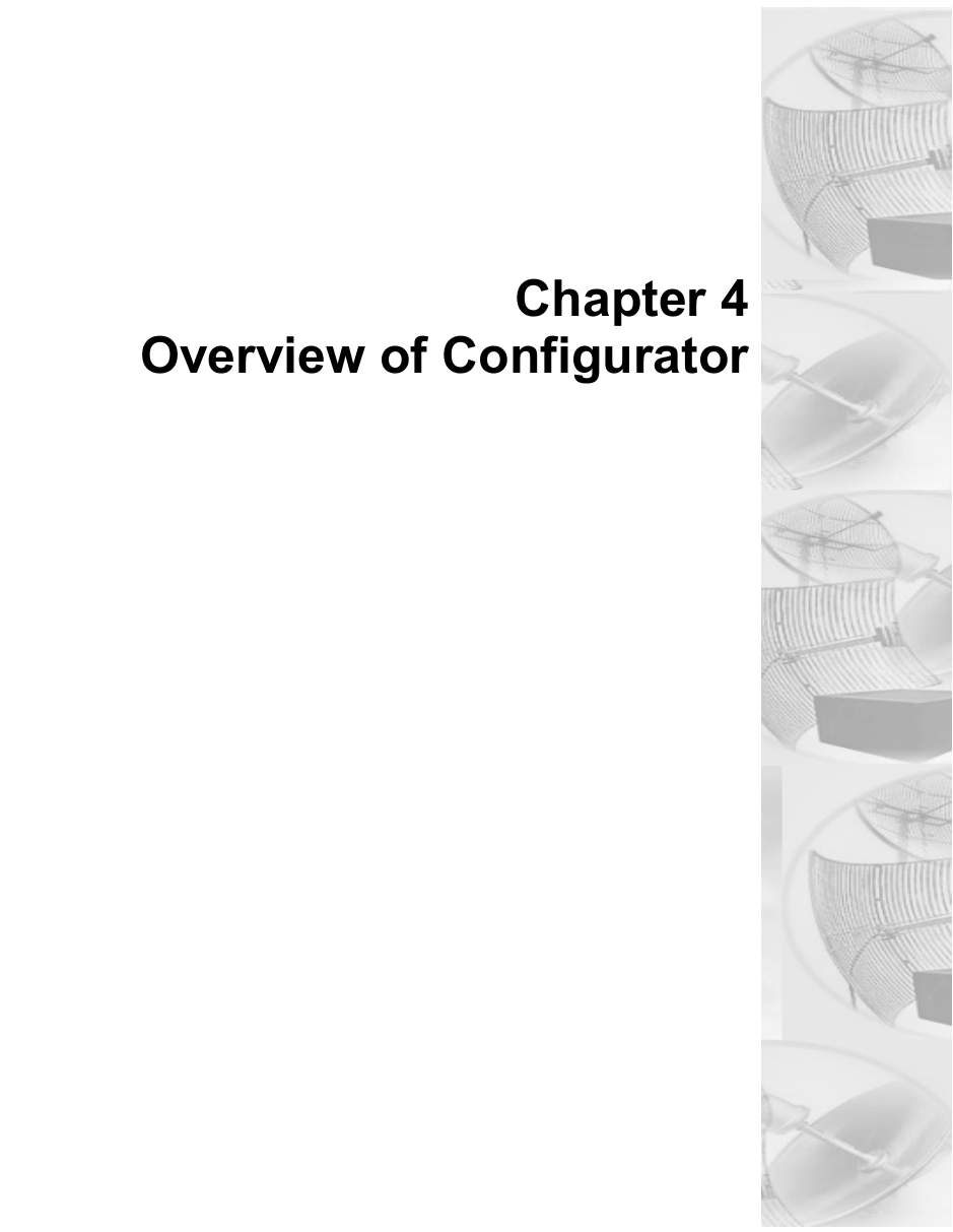 Chapter 4Overview of Configurator