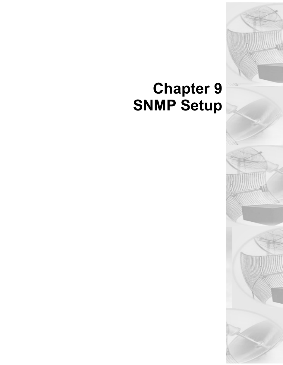Chapter 9SNMP Setup