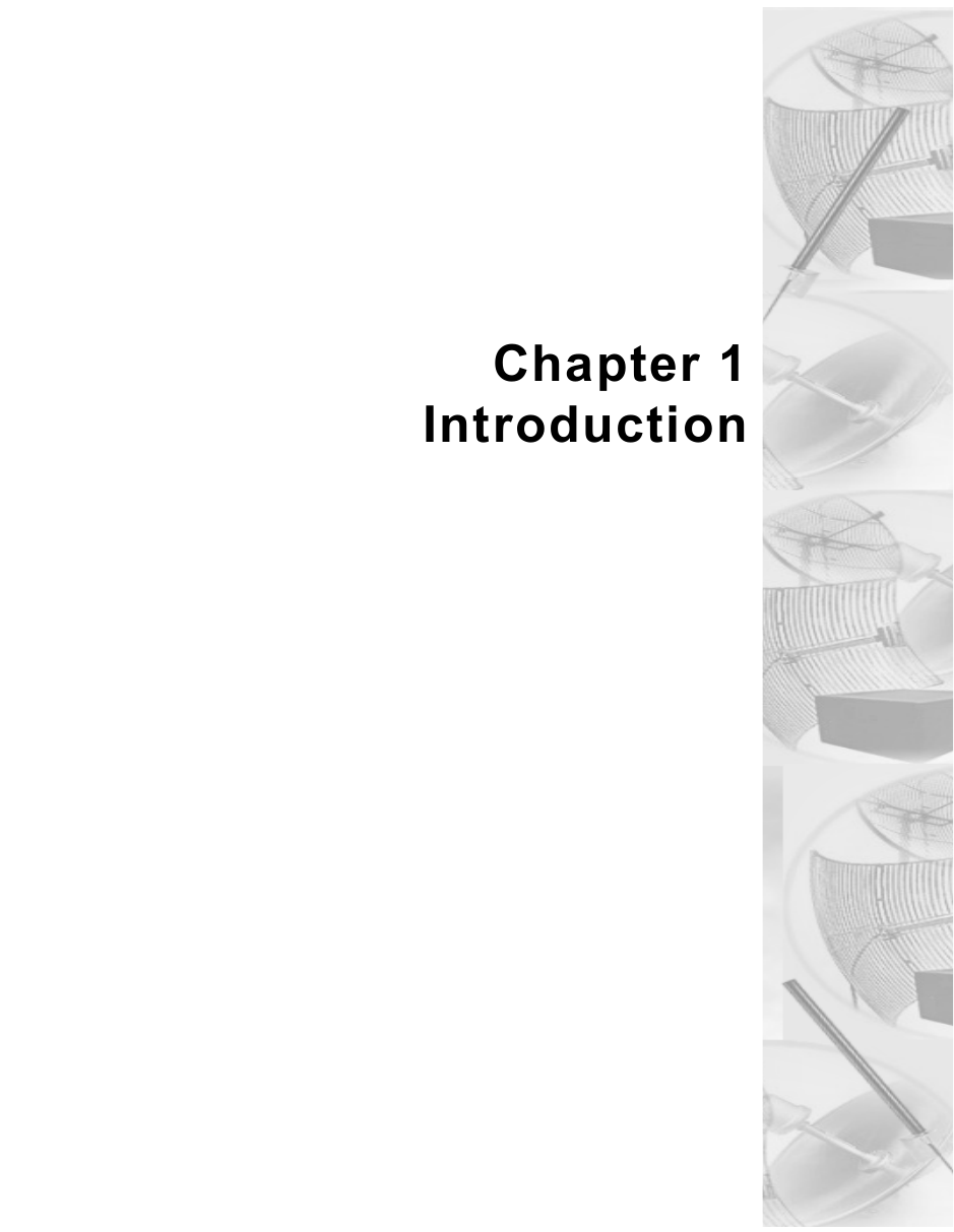  Chapter 1Introduction 