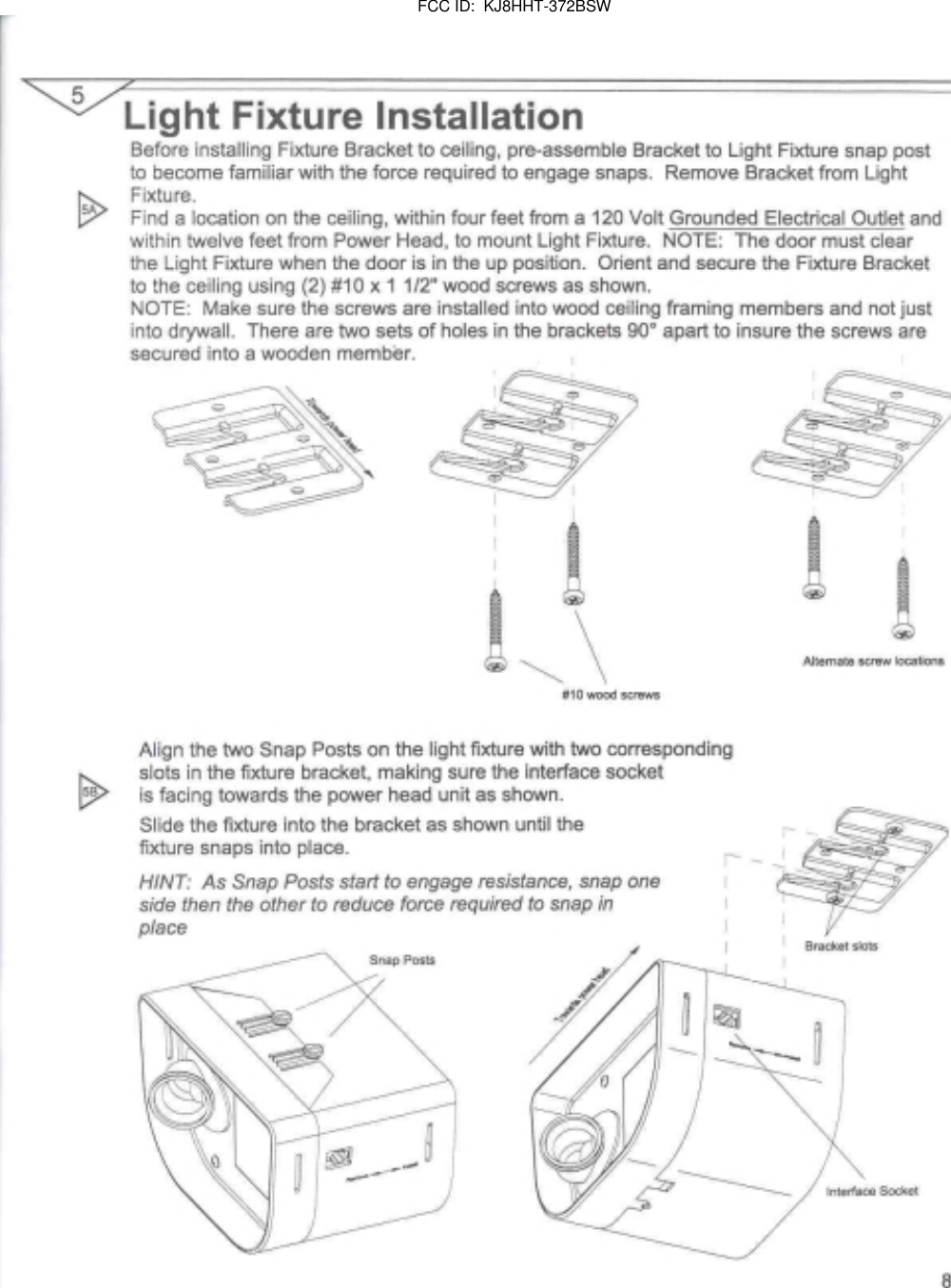        FCC ID:  KJ8HHT-372BSW