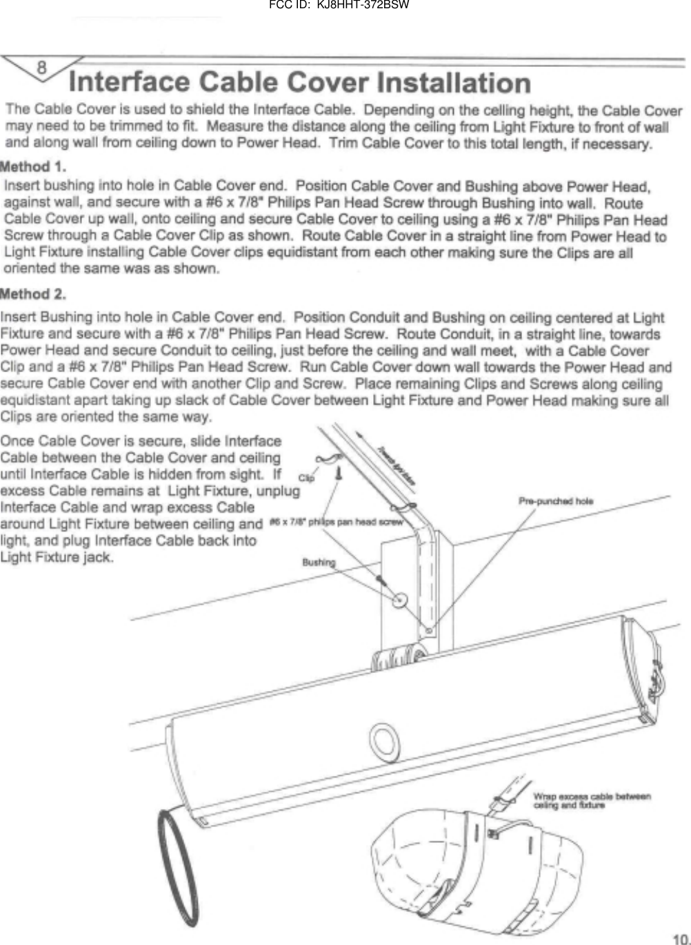                 FCC ID:  KJ8HHT-372BSW