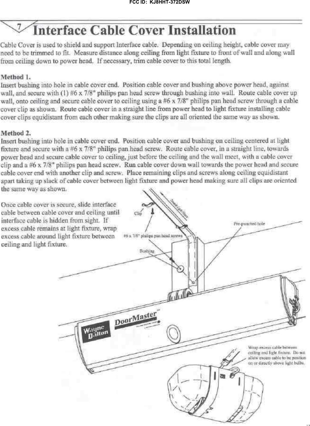 FCC ID:  KJ8HHT-372DSW