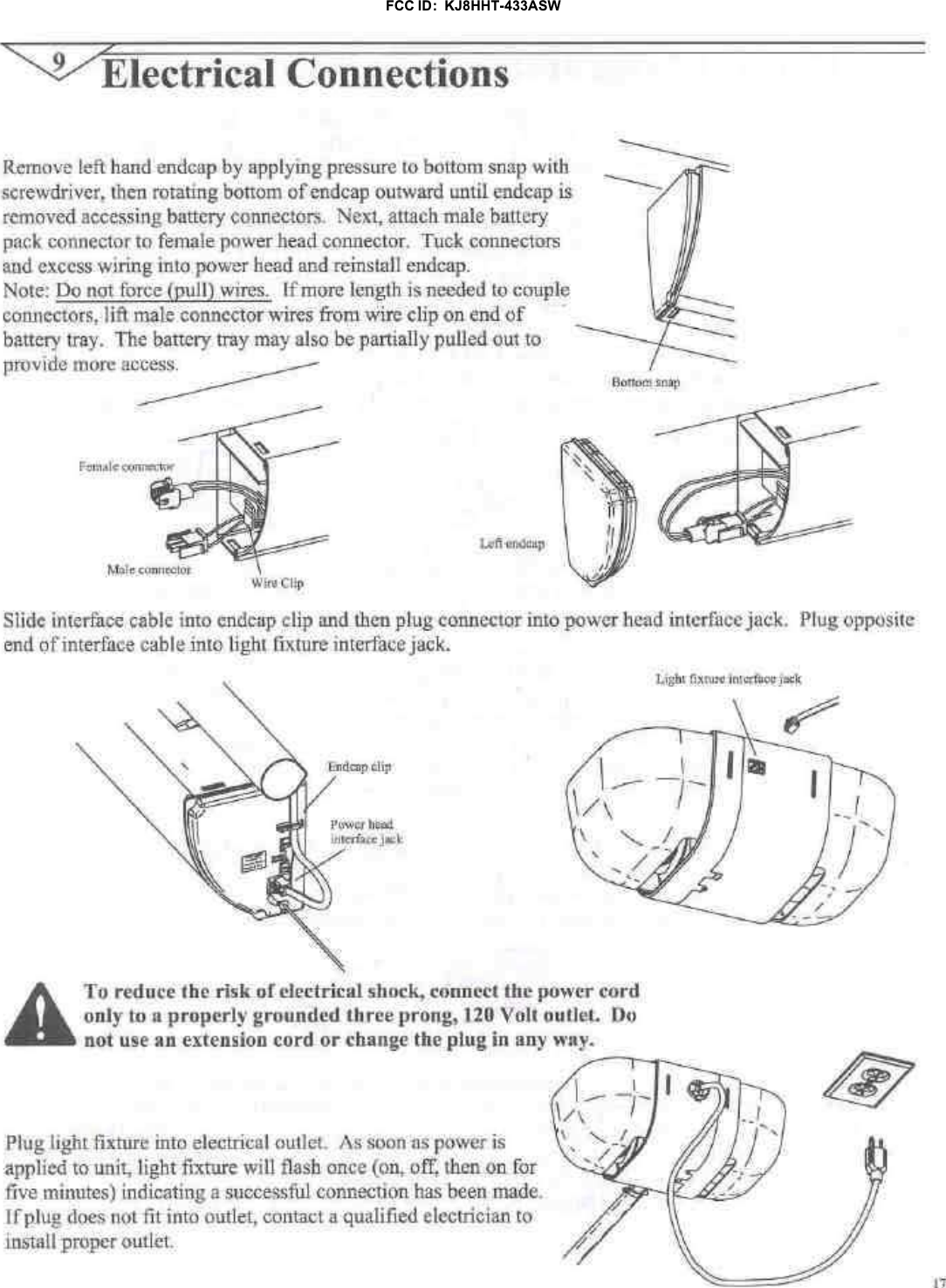 FCC ID:  KJ8HHT-433ASW