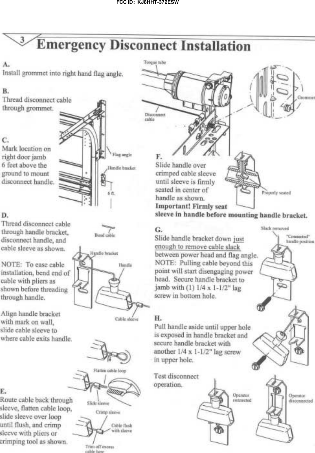 FCC ID:  KJ8HHT-372ESW